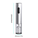 1 Unidad, Abrebotellas Eléctrico, Abrebotellas De Vino Con Batería, Cortador De Aluminio/indicador LED, Abrebotellas Automático Para Bar En Casa (sin 4 Baterías AA)