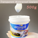 Sellador transparente y impermeable - 500g, sellador transparente para ventanas y techos de vehículos, automóviles, azulejos, pisos, paredes y techos - Duradero, de larga duración y resistente al clima, sella para vehículos, mejoras interiores de RV, vis