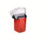 Fabricante de palomitas eléctrico, enchufe de EE. UU., pequeño fabricante de palomitas de aire caliente para uso doméstico, material PP duradero, no necesita baterías, fácil de operar, adecuado para aperitivos crujientes.