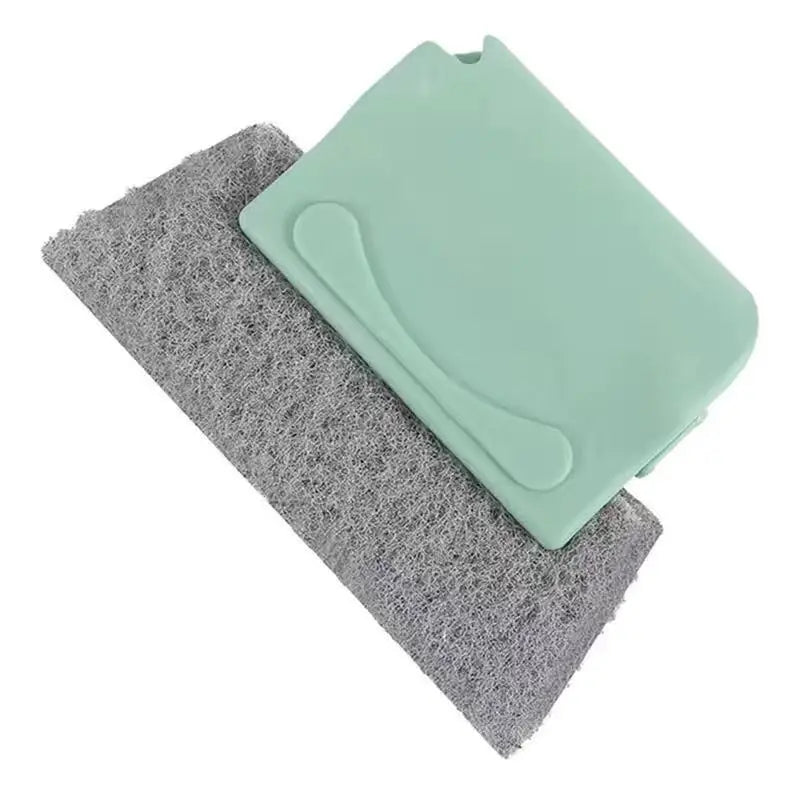 2 Cepillos de Limpiezas de Ranuras de Ventana Reutilizable