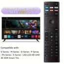 Control Remoto de Repuesto Universal para TV Inteligentes VIZIO - Compatible con XRT136, XRT140, XRT260, XRT112, XRT122, XRT302 y Más - Funciona con la Serie V, Serie M, Serie D, Serie P, Serie PX, Serie E - Sin Configuración Necesaria, Conectar y Listo