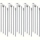 5/10/15/20/40, Palillos para cócteles, Palillos de acero inoxidable para martinis, Brochetas de metal reutilizables para aceitunas aperitivos Bloody Mary Brandied, Palillos de metal para aceitunas aperitivos frutas