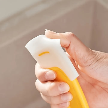 1 Pieza, Raspador De Cocina De Silicona Duradero, Antiadherente, Fácil De Limpiar, Espátula De Cocina A Prueba De Aceite Para Hornear, Asar A La Parrilla Y Freír, No Se Necesita Batería, Material Plástico Duradero
