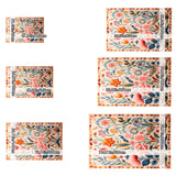 Manta floral ADSUVAN - Diseño vibrante azul, naranja y rosa, 78, 74x118, 11 pulgadas/200x300 cm, lavable en máquina poliéster, perfecta para sala de estar, dormitorio o espacios al aire libre, regalo ideal para 3 habitaciones, alfombras para sala de esta