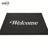 1 pieza de tapete comercial resistente al desgaste marca Shangmei, alfombra de bienvenida para entrada de hoteles y supermercados, antideslizante, gruesa y duradera, adecuada para entradas de supermercados, hogares, vestíbulos y pasillos, fácil de limpia