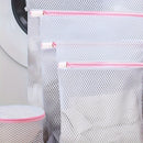 4 bolsas de malla para ropa resistentes de poliéster con cierre de cremallera segura, bolsas de lavado para prendas delicadas, ropa interior, ropa - lavable a máquina, varios tamaños para lavadoras estándar, protector de prendas, diseño compacto, constru