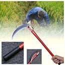 1 Cuchilla de acero al carbono plegable duradera, herramienta de poda de jardín portátil con mango cómodo y seguro, adecuada para el cuidado de césped y jardín - Sin batería, herramienta de mantenimiento de jardín | Diseño plegable | Herramienta de jardí
