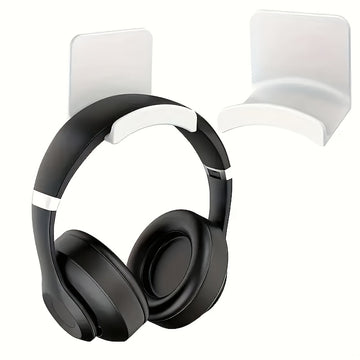 1/3 piezas, gancho para auriculares de instalación para el hogar - Gancho para auriculares adhesivo, soporte de escritorio, adecuado para la mayoría de los auriculares y controles, bolsa, pared, colgante, sin pared, taladro, ropa, sombrero, gancho, entra