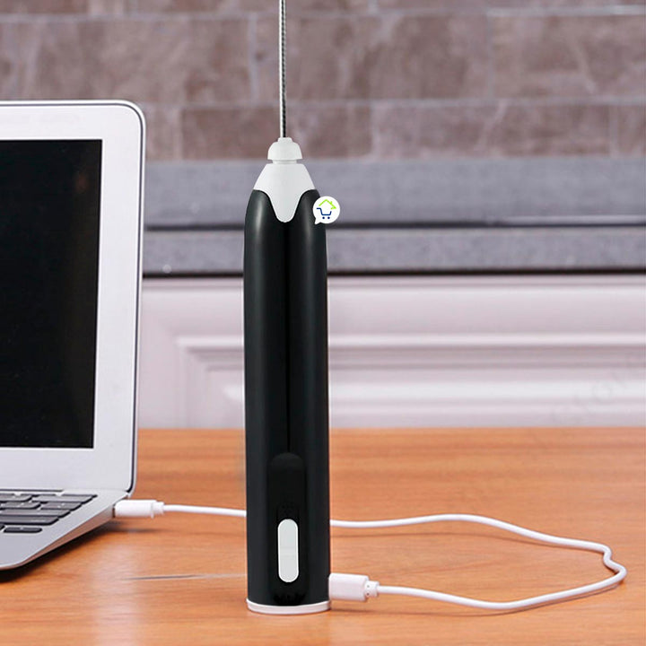 Batidor De Mano Recargable Mezclador Espumador Portátil MK001