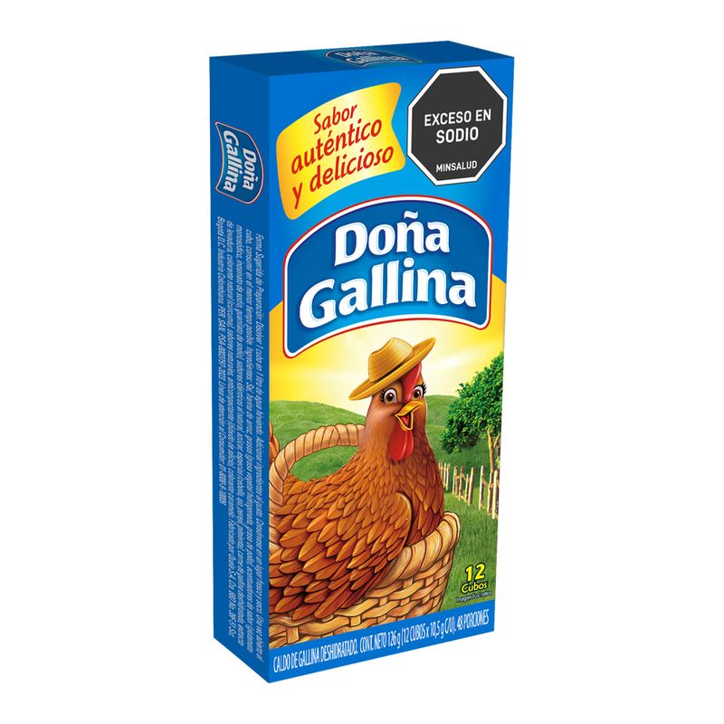 CALDO DONA GALLINA 12U 132G