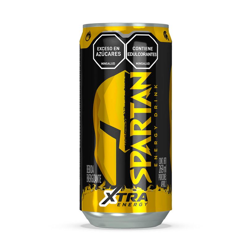 BEBIDA ENERGIZANTE SPARTAN 269ML LATA