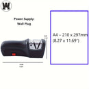 WANVOAPLS Afilador Eléctrico Profesional de Cuchillos 20 Grados, 2 Etapas para Afilar y Pulir en Cocina, Accesorios de Cocina