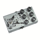 Pedal de Efectos Digitales para Guitarra Eléctrica 9 en 1, MINI-EFX Unidad Única con 9 Preestablecidos: Drive, Overdrive, Distortion, Metal y Soporte USB para Grabación en Computadora, Equipo Musical, Acabado Metálico Elegante, Efectos de Alta Calidad