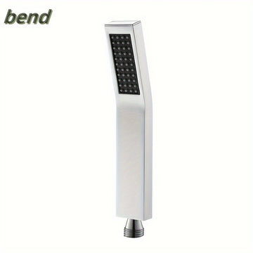 1pc Cabezal de Ducha de Acero Inoxidable, Cabezal de Ducha Presurizado, Suministros de Baño, Accesorios de Ducha