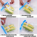 20pcs Bolsas Selladoras al Vacío Reutilizables - Almacenamiento de Alimentos Transparente para Carne, Frutas, Verduras - Esencial en la Cocina, Sin Necesidad de Carga, Material PE+PA, Diseño Transparente para Visibilidad Fácil
