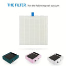 1pc Filtro de Recolección de Polvo para Uñas - Reutilizable, Compatible con Aspiradores de Manicura y Pedicura - Sin Necesidad de Energía, Instalación Fácil en PP - Sistema Eficiente de Filtrado, Accesorio Duradero para Estudios de Arte de Uñas y Salones