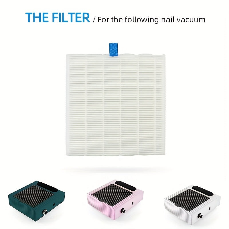 1pc Filtro de Recolección de Polvo para Uñas - Reutilizable, Compatible con Aspiradores de Manicura y Pedicura - Sin Necesidad de Energía, Instalación Fácil en PP - Sistema Eficiente de Filtrado, Accesorio Duradero para Estudios de Arte de Uñas y Salones