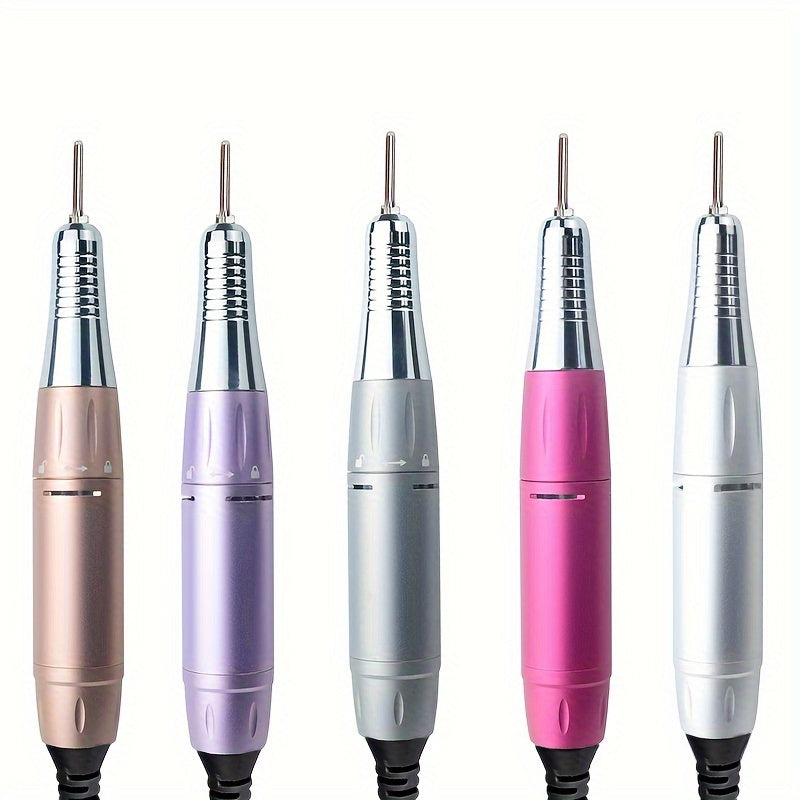 Mango de taladro eléctrico profesional para uñas, taladro de decoración de uñas de 35000RPM, pieza de mano, máquina de pulido, accesorio de taladro de manicura
