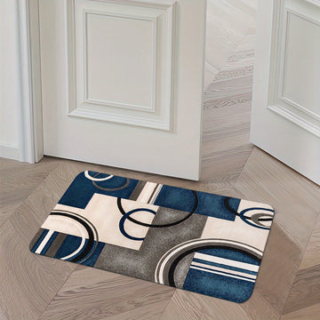 Alfombra absorbente antideslizante para entrada de casa, poliéster, disponible en tamaños 39.88x59.69 cm, 49.78x79.76 cm, 44.7x119.38 cm