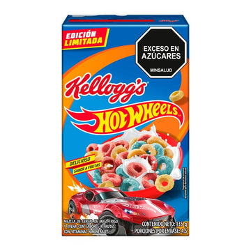 CEREAL KELLOGG 135G HOT WEELS