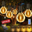10.3/14.8/30.2 metros - Adecuado para uso en interiores y exteriores, con múltiples modos de iluminación ajustable por control remoto y brillo regulable, ideal para fiestas en el jardín y decoración del hogar