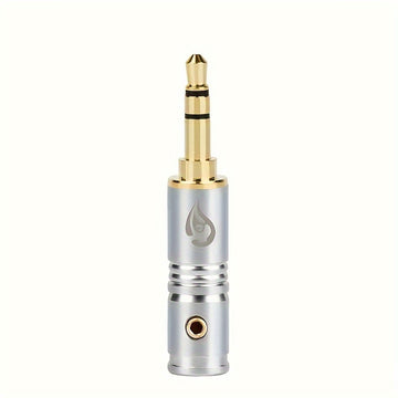 Conector de Audio de 6mm para Electrónica - Jack de Auriculares Estéreo de 3.5mm Chapado en Oro Premium, Cobre Duradero