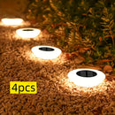 4 luces solares para senderos - Iluminación decorativa para jardines y paisajes al aire libre con hardware de instalación, batería de níquel, control de interruptor, impermeable y eficiente en energía para patios, senderos y características acuáticas, lu