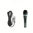 Microfono vocal, microfono con cable, microfono de mano portátil, microfono para canto, alta fidelidad, sin ruido, alta sensibilidad, adecuado para cantar en vivo, actuaciones en fiestas, karaoke, juegos y transmisiones en directo
