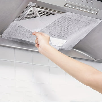 24 Piezas de Filtros para Campana Extractora Antiadherentes y Desodorantes - Revestimiento Protector Antigrasa, Malla Duradera para Ventilación Fresca e Higiene en la Cocina, Diseño Fácil de Limpiar