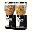 PANCERKA Dispensador de Alimentos de Control Dual: Gran Capacidad, Lavable a Mano, Libre de BPA y a Prueba de Fugas para Cereales, Nueces, Arroz y Granola