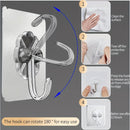 15 ganchos adhesivos fuertes - Impermeables, fáciles de instalar, solución de almacenamiento sin marcas para pared y baño, organizador multifuncional con diseño transparente, ideal para hogar y oficina, ganchos utilitarios