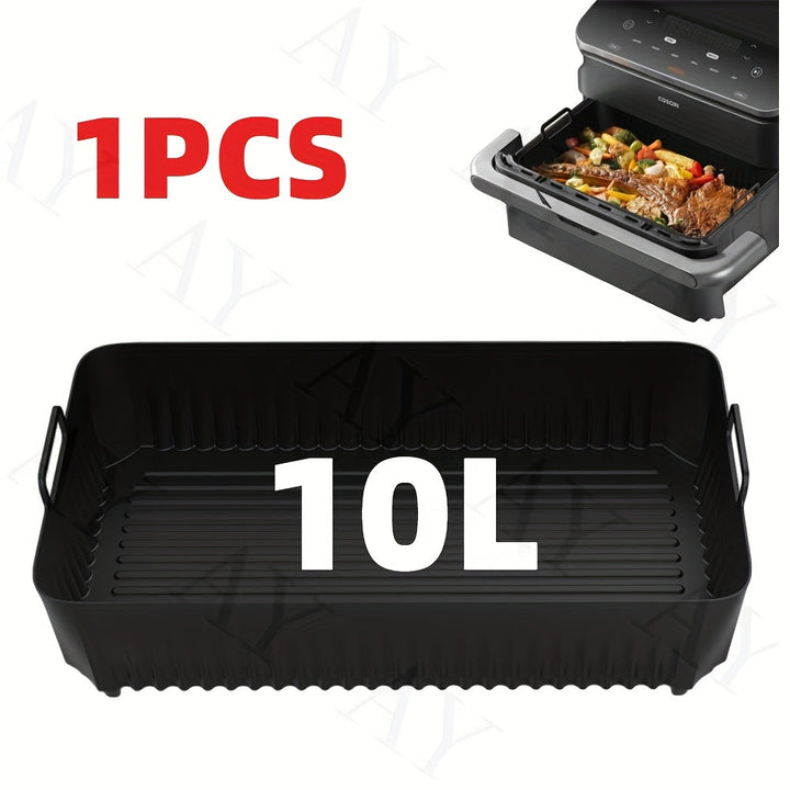 COSORI 10L Fritura de Aire Liners de Silicona - Antiadherentes, Reutilizables 5L/10L bandejas para Horno y Vaporizador, Ideal para Resultados de Fritura Perfectos, Accesorios de Fritura de Aire | Bandeja de Cocina Duradera | Bandeja Resistente al Calor