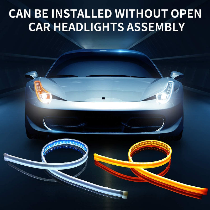 Par de luces led para faros de vehiculos
