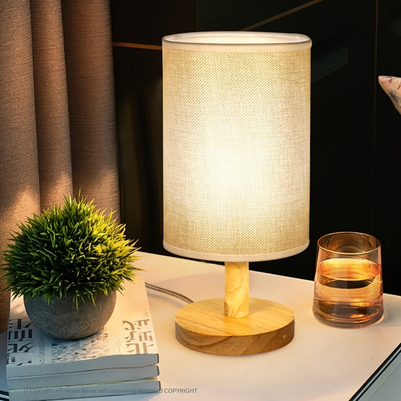 1 Unidad, Lámpara De Mesita De Noche Moderna Alimentada Por USB, Pequeña Luz De Noche Nórdica, De Ambiente, De Lectura, De Cabecera