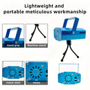 Luces de discoteca de cuerpo completo con soporte metálico, luces para escenarios de fiesta, activación por sonido, 28 patrones de luz, alimentación por USB, adecuadas para reuniones familiares y decoraciones festivas