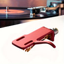 Carcaj de Tocadiscos para Ortofon y Cartuchos Profesionales - Soporte de Aleación de Aluminio de Alta Calidad con Conexión de 4 Cables e Incluye Destornillador, Mejora para Equipos de Audio, Acabado Elegante, Diseño Moderno, Materiales Premium, Para Afic