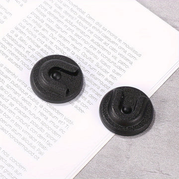 1/2pcs Colgador Universal de Micrófono para Radio CB Ham, Soporte de Micrófono con Perilla Redonda y Adhesivo para Motorola HLN9073B CDM1250 CDM750 GM300 M1225 GM3688 GTX800 Kenwood TK768G TK868G TM471A Radios Bidireccionales