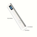 Luces de Uñas LED Recargables por USB con Pantalla Digital - Fijación rápida del gel y duradera, adecuadas para uso en casa y salones