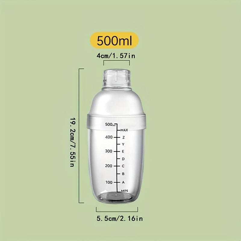 Juego de vaso mezclador reforzado para batidos, té con leche casero y cócteles, con herramientas para limonada manual