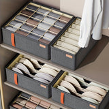 Caja De Almacenamiento De Ropa Interior De 6/7/20 Rejillas, Organizador De Armario Para El Hogar, Caja Divisoria De Pantalones Y Calcetines Y Cubo De Embalaje