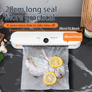 Máquina Selladora al Vacío Automática Compacta para Conservación de Alimentos – Recargable por USB, Batería de Polímero de Litio de 1500mAh, Acrílico, Ideal para Sellado de Snacks y Extensión de Frescura, Electrodoméstico de Cocina, Selladora al Vacío de