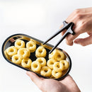 Pegatinas de snack para juegos ociosos - Tablas de dedos fáciles de agarrar para palillos y snacks, previenen manos desordenadas, ideales para juegos y snacks, accesorios para juegos | Diseño juguetón | Construcción de plástico, soporte para snacks