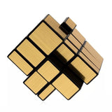 Cubo Rubik 3D Rompecabezas Mágico Cubo Rubik Mirror Dorado