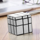 Cubo Rubik 3D Rompecabezas Mágico Cubo Rubik Mirror Plateado