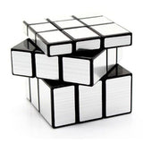 Cubo Rubik 3D Rompecabezas Mágico Cubo Rubik Mirror Plateado