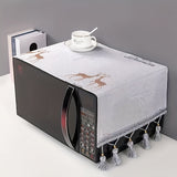 Cubierta Protectora de Poliéster Premium para Microondas - Accesorio de Protección para Electrodomésticos