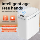 Bote de Basura con Sensor Inteligente - Alimentado por Batería, Multiusos para Hogar/Oficina, Pilas AA No Incluidas