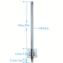 Antena ADSB Tipo N Hembra de 1090/978 MHz con Gancho de 5.5dBi/58.42 cm para Receptor Aviación, Estéreo Definido por Software RTL y Dongle USB