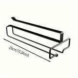 Soporte Elegante para Copas de Vino de Acero Inoxidable - Diseño Ahorra-Espacio Debajo del Estante, Agarre Seguro para Varios Cristales, Perfecto para Bar en Casa o Armario de Cocina, Estante para Vino