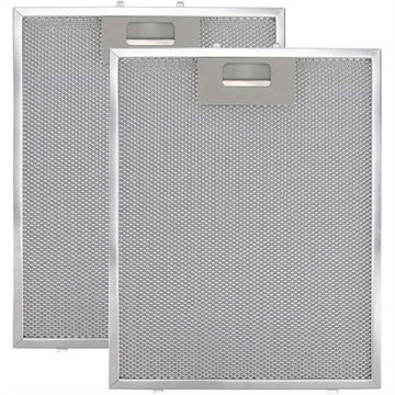 2 Piezas SB08087294 Filtro de Campana Extractora Compatible con Broan RM523004, RM533004, RM51000 - Malla de Aluminio de 5 Capas Resistente, Instalación Fácil Clip-On, Compatibles con Campanas Broan y Similares (2 Unidades), Purificación de Aire para Coc